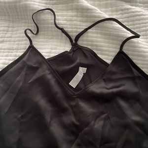 Spanx satin tank